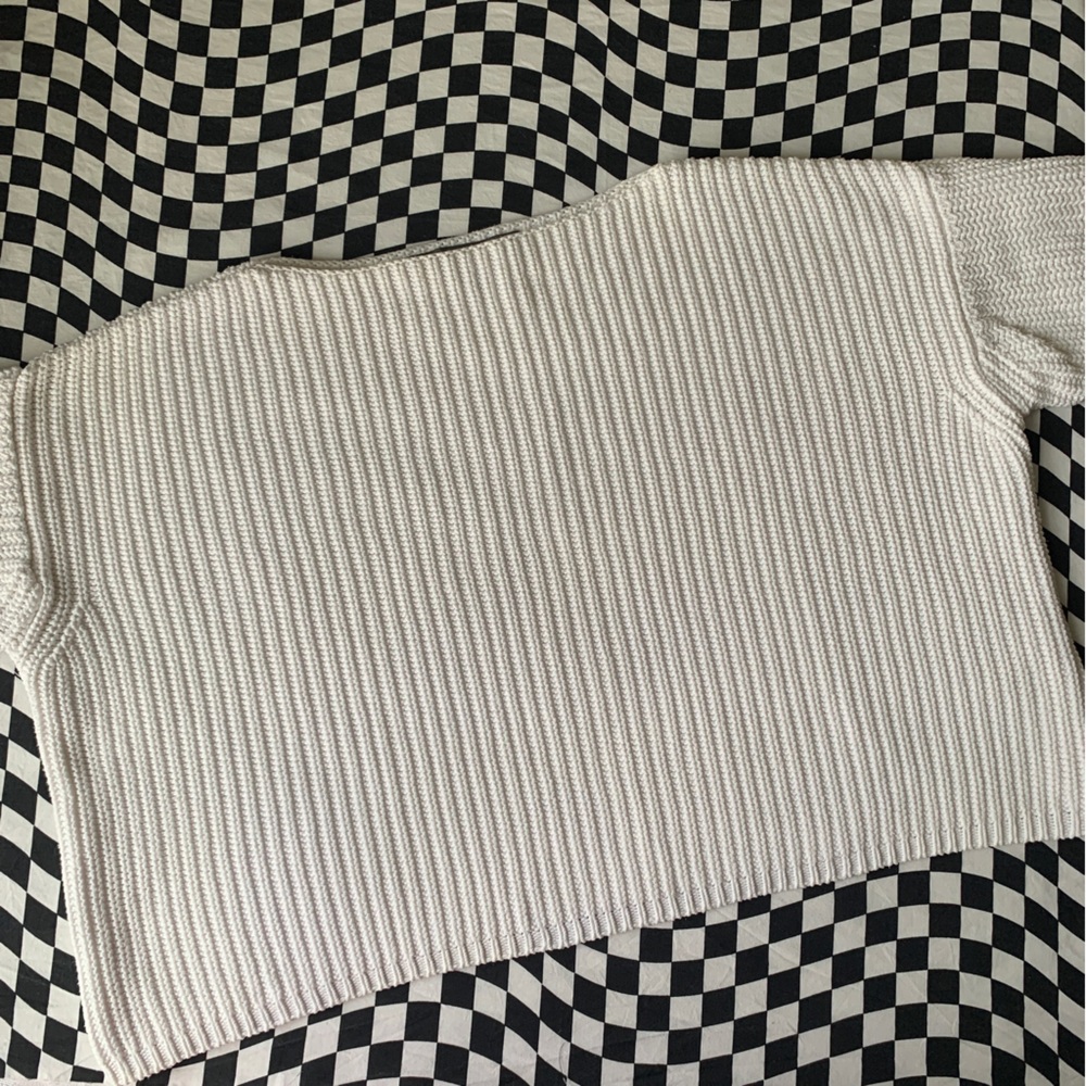 French Connection Cropped Knit Sweater Size XS